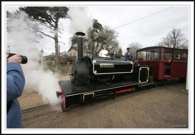 Shooting the steam!