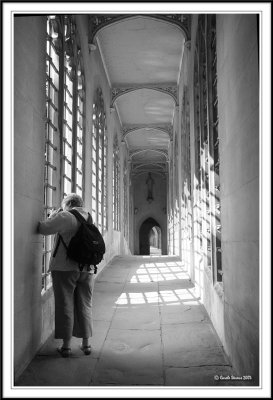 Bev in the bridge of sighs.