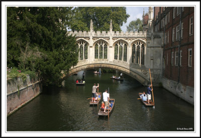 Bridge of sighs and lots of punts!
