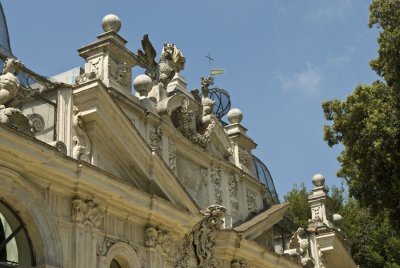 Borghese Gallery Gardens Building Detail