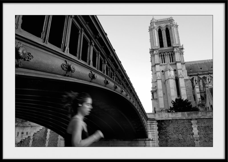 Paris le matin</br>Le jogging