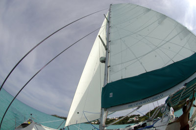 Sailing near Saint George, Bermuda
