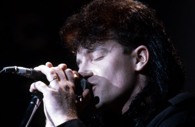 Bono, Bologna, 1985 Unforgettable Fire Tour