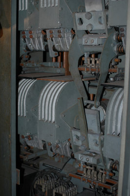 Panna 13 -14 - ställverksrum, kontaktor för fläktmotorer