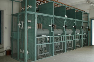 Ställverket bottenplan 10 kV