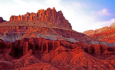 The Fluted Wall, Capitol Reef National Park, UT