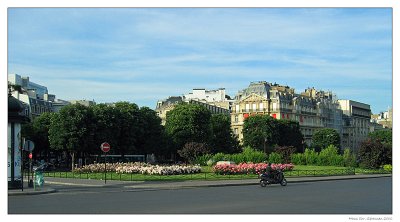 Boulevard in Paris