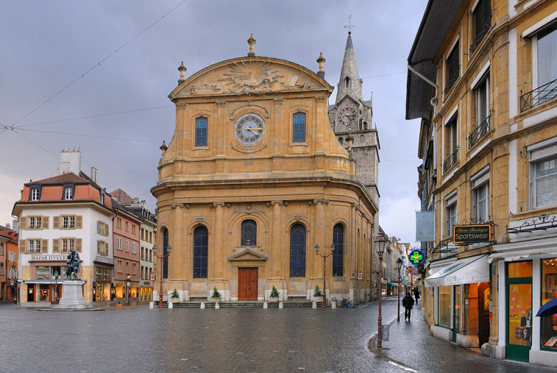 The Church at Place Pestalozzi, 1755