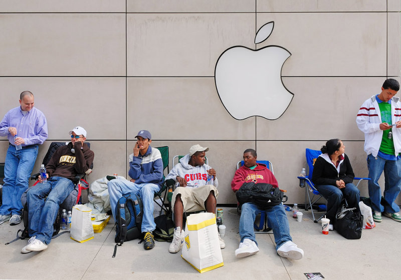 Queuing for the iPhone