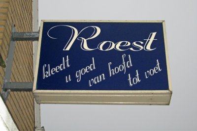 Roest will dress you