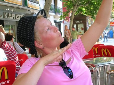 Peggy-Pause bei M-Donald