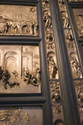 The Gates of Paradise by 15th century sculptor Lorenzo Ghiberti