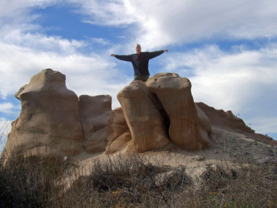 Atop of a the rocks