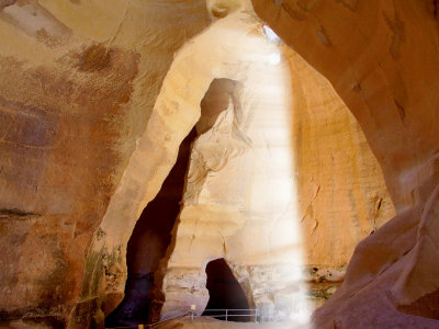 Bell shaped cave