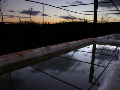 Sunset at the Watering Trough