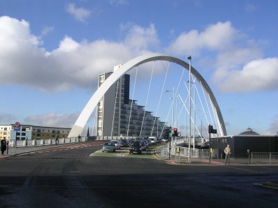 Clyde Arc - Finnieston Road Bridge