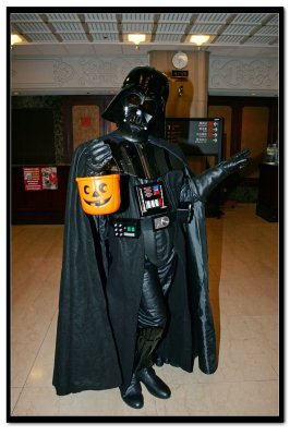 Darth Vader in Halloween