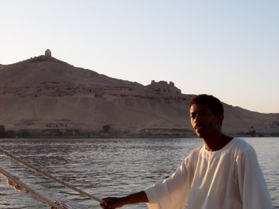 Sailor in Aswan, Egypt
