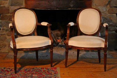 PAIRE DE FAUTEUIL LOUIS XVI