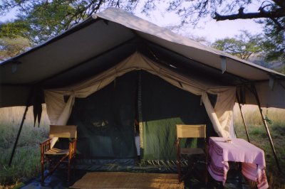 J and Ks tent, Nomad Serengeti