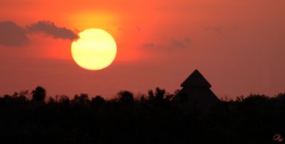 The Sun Goes Down on the Riviera Maya
