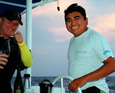 Steve Points While Enrique Continues to Smile