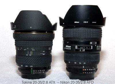 Tokina 20-35/2.8 ATX vs Nikon 20-35/2.8 AFD