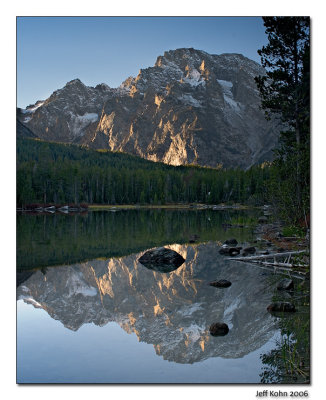 Evening Reflection, String Lake