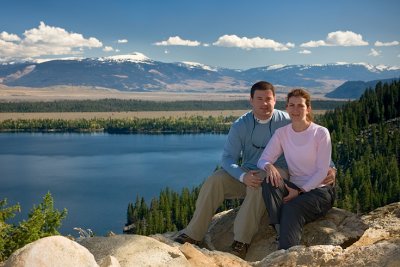 Jeff and Heather - Grand Teton/Yellowstone Trip
