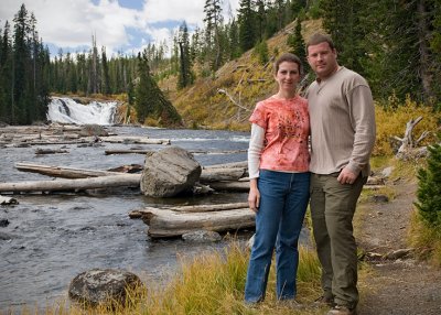 At Lewis Falls