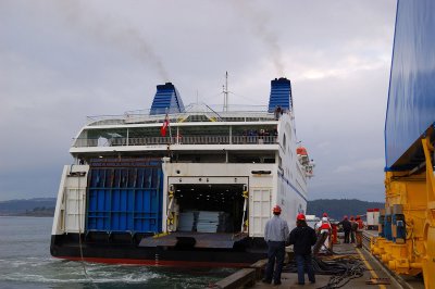 MV Sonia stern view at Esquimalt