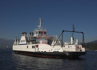 MV Kuper sea trials