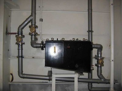 grease trap for the galley