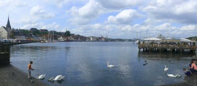 View at the inner end-of-harbour