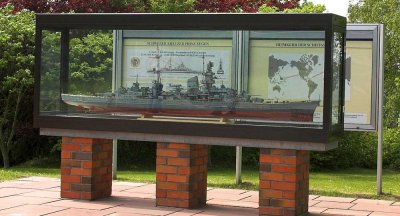 Marine Memorial at Laboe just outside Kiel in northern Germany