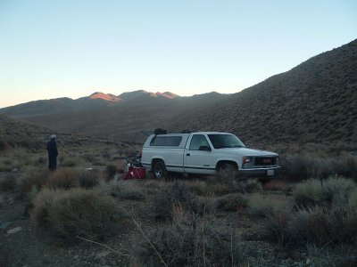 Watching the sunrise