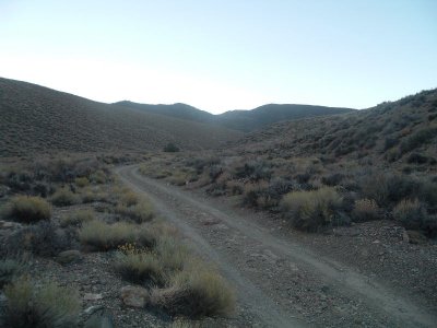 The road in
