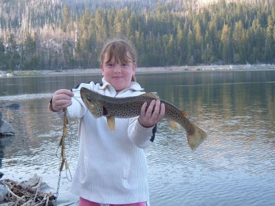 Shelby hooks a big one