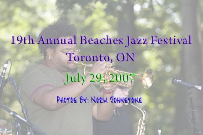 Beaches Jazz Festival 2007