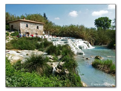 Saturnia (Thermen / thermal springs) Toskana/Tuscany