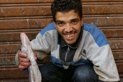 Fish salesman, Medina