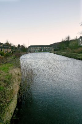 The dam at Hinchcliffe Mill