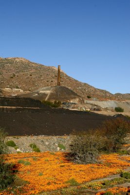 Close to the copper mine at  Nababeep