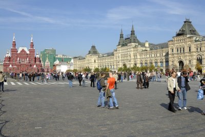 Red Square and GUM Department Store