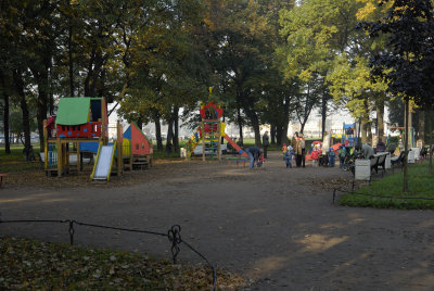 Park near St. Isaac's Cathedral