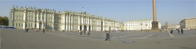 Palace square with Hermitage