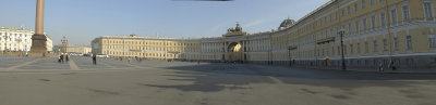Palace square with General Staff Building