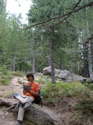 buscant el bon camí! Falta poc per arribar a Col du Verd