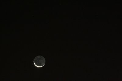 Moon and Regulus