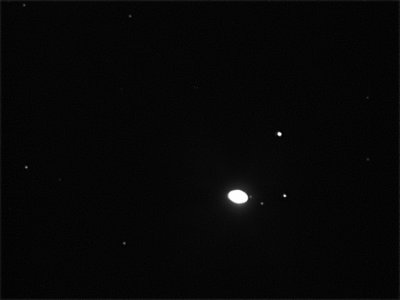 Saturn and moons